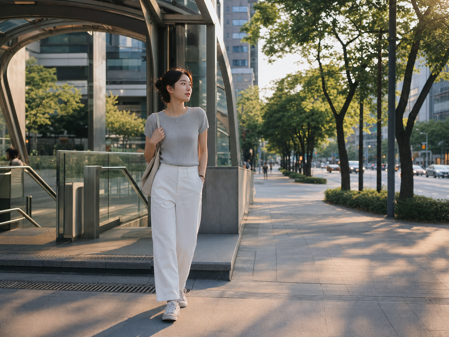 2026夏季白裤子回到通勤衣橱：不是难打理，而是替代黑裤子的轻量选择
