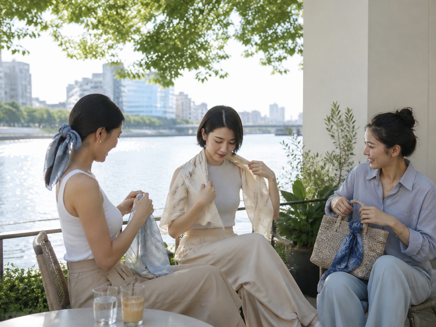  2026夏季丝巾重新变实用：不是度假摆拍，而是湿热天气里的轻配饰